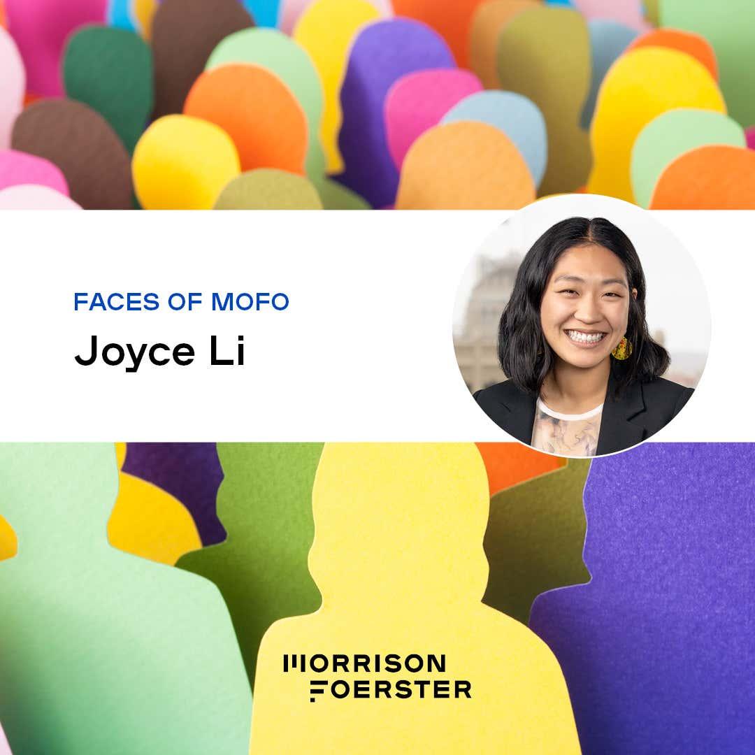 Faces of MoFo: Joyce Li